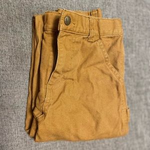 Carhartt flannel lined pants, size 7
